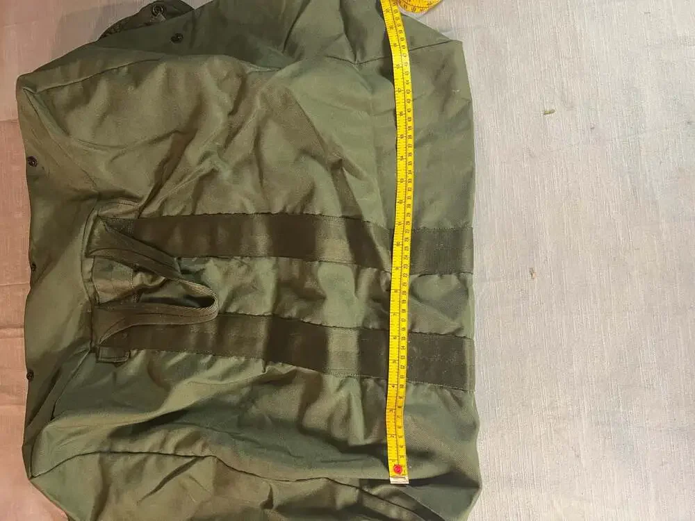 US Military GI Flyers Kit Bag Nylon Army Air Force Duffle Green